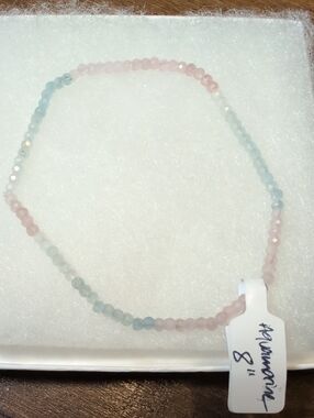 Aquamarine Stretch Bracelet
